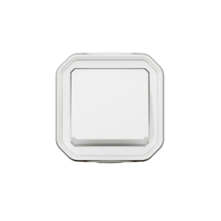 Pulsador luminoso monobloc blanco