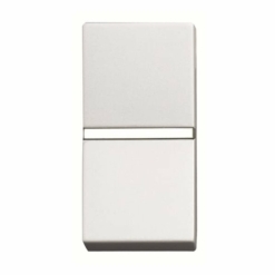 Pulsador estrecho con piloto sin grabar Niessen Zenit