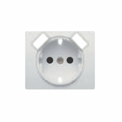 Tapa base de enchufe schuko con USB doble BJC Iris y Iris Plus 18724-USB