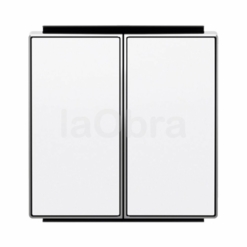 Tecla doble interruptor Niessen Sky