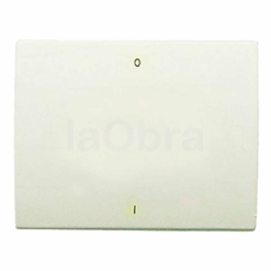 Tecla interruptor bipolar Niessen Olas