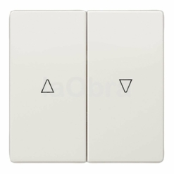 Tecla interruptor persiana Siemens Style blanco titán