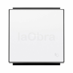 Tecla pulsador campana con visor Niessen Sky