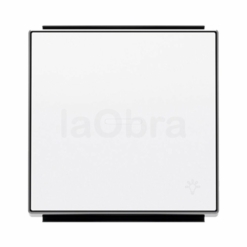 Tecla pulsador luz con visor Niessen Sky