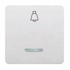 Tecla pulsador timbre ancha con visor BJC Sol