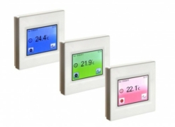 Termostato táctil con pantalla en color TFT Blanco Ceilhit