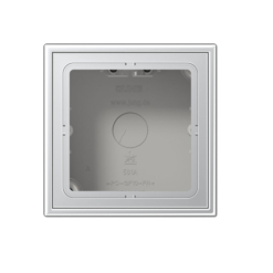 Caja de superficie con base extraíble en aluminio Jung LS990